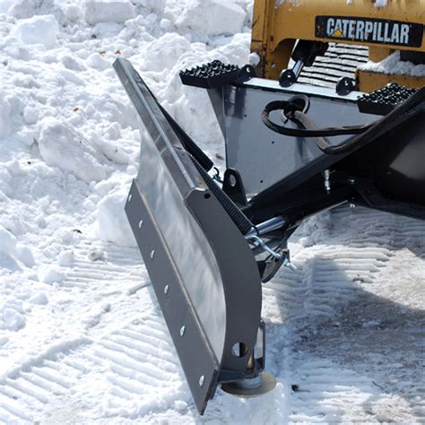 hydraulic skid steer plow blade